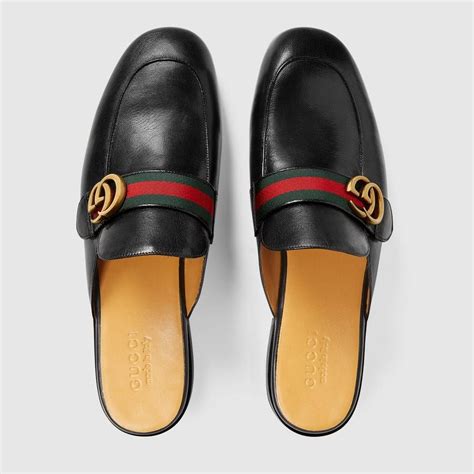 half shoe gucci|men's Gucci double g shoes.